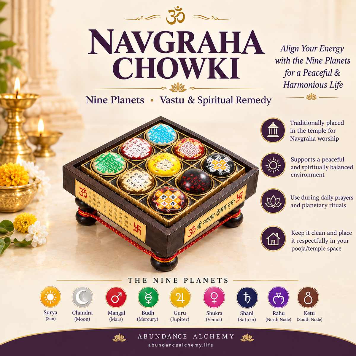 Navgraha Chowki – Nine Planets Vastu & Spiritual Remedy