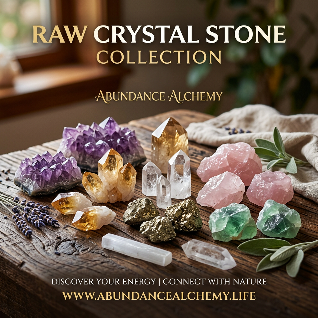 🪨 Raw Crystal Stones