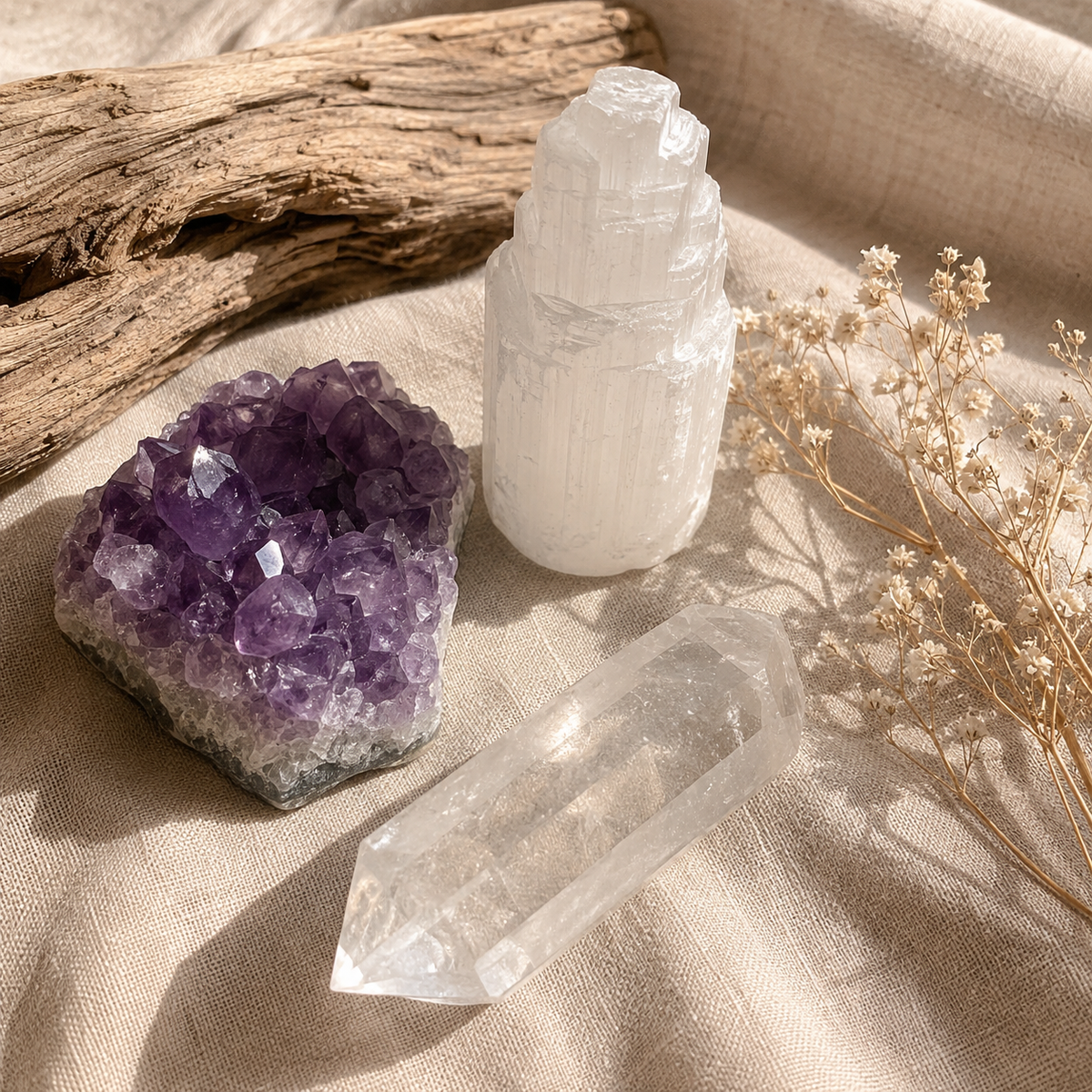 Spiritual Growth & Intuition Crystal Kit
