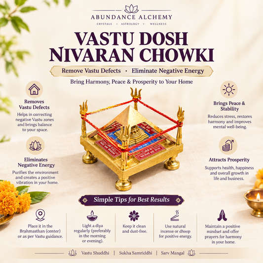 Vastu Dosh Nivaran Chowki 4 × 4 Inch | Vastu Shuddhi & Positive Energy
