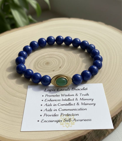 Premium Natural Crystal Bracelet with Ingot Charm for Wealth, Protection & Positive Energy | Tiger Eye, Citrine, Amethyst, Aventurine & More